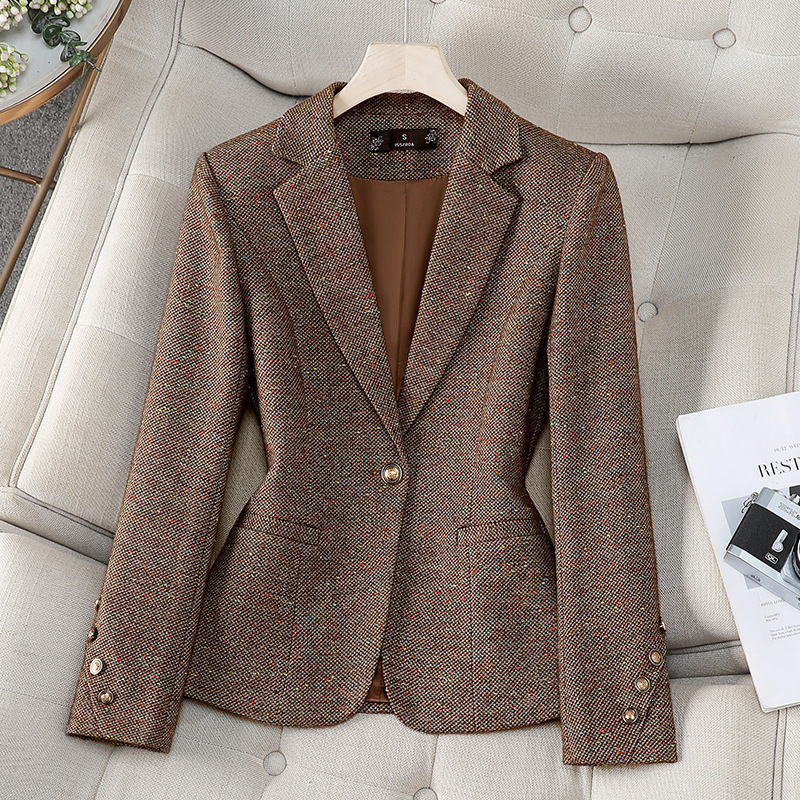 Women Formal Wear Office - Office Ladies Blazer Women Jacket Long
