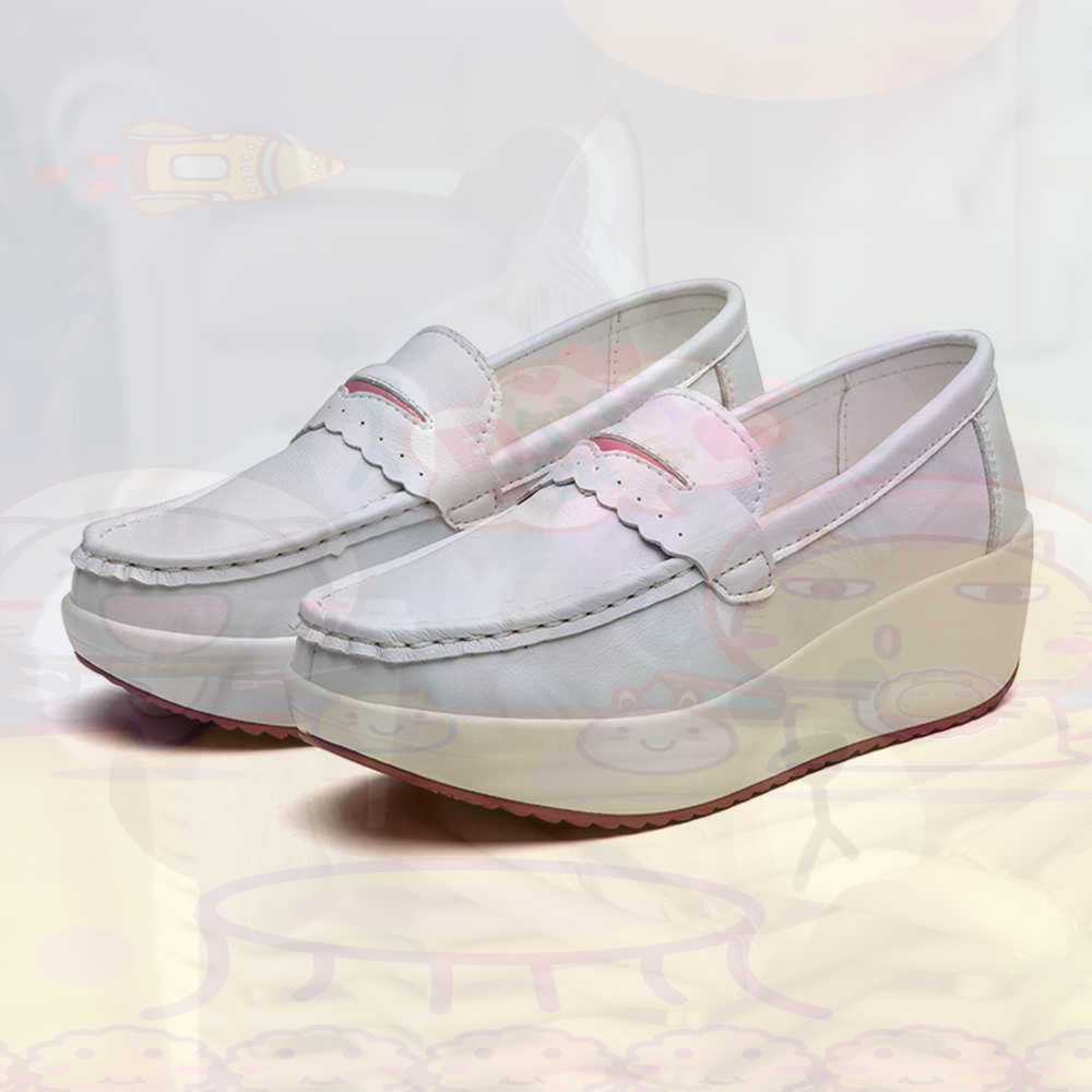 Elderly Women Formal Wear - Plataform Winter Pink Sneakers Tennis Women's