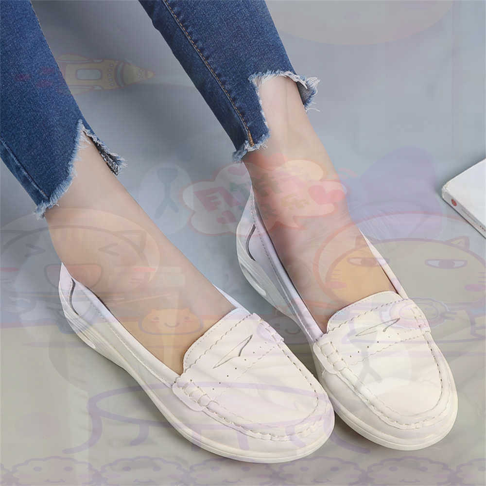 Elderly Women Formal Wear - Soft Slip-on Womens Large Size Shoes