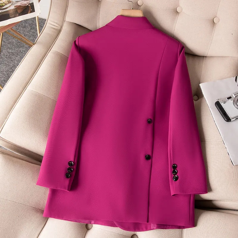 Formal Winter Wear Women Jacket - Ladies Formal Blazers 2023 New Rose