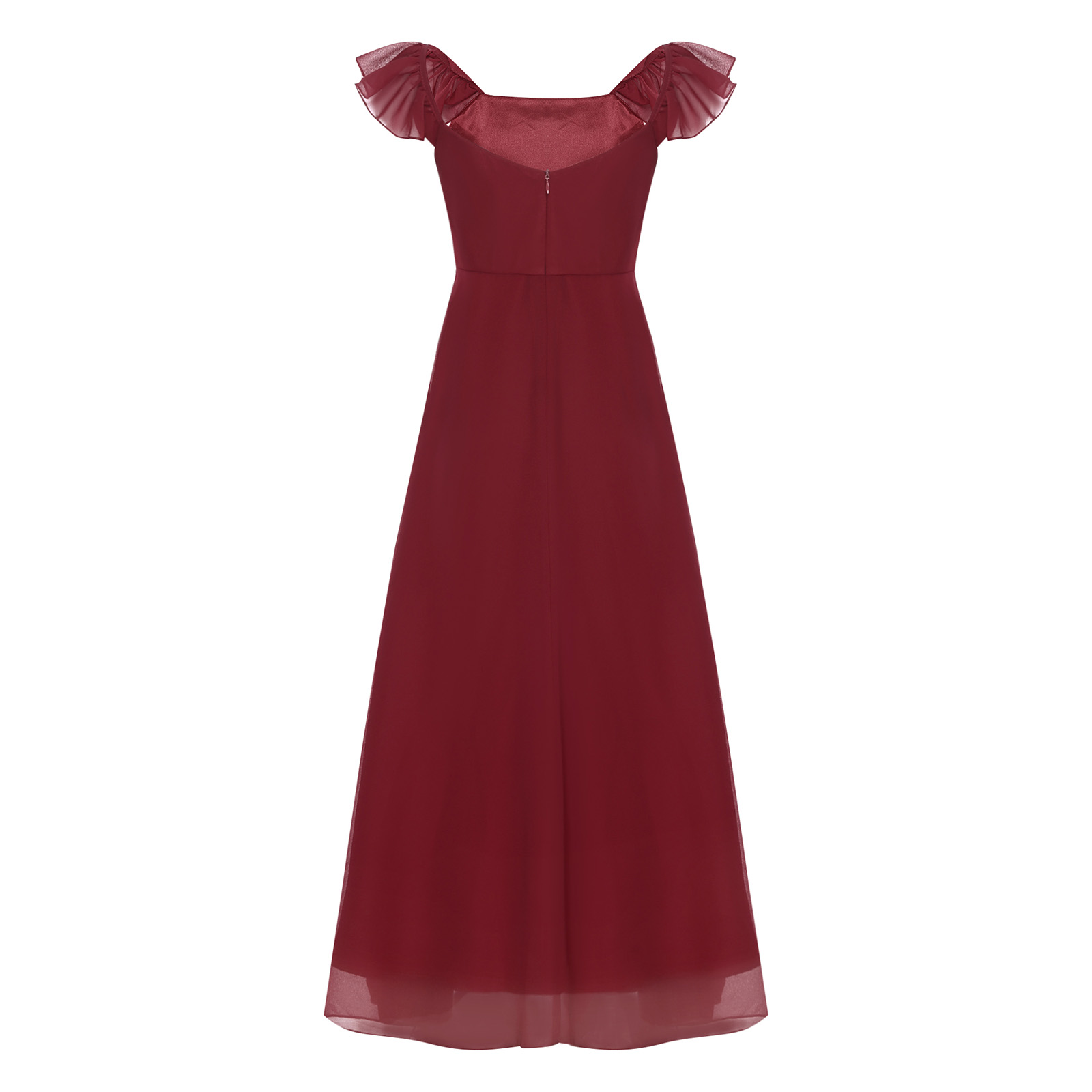 Girls Ruffle Sleeve Chiffon A  - огляд і ціна Women'S Formal Wear For Girls