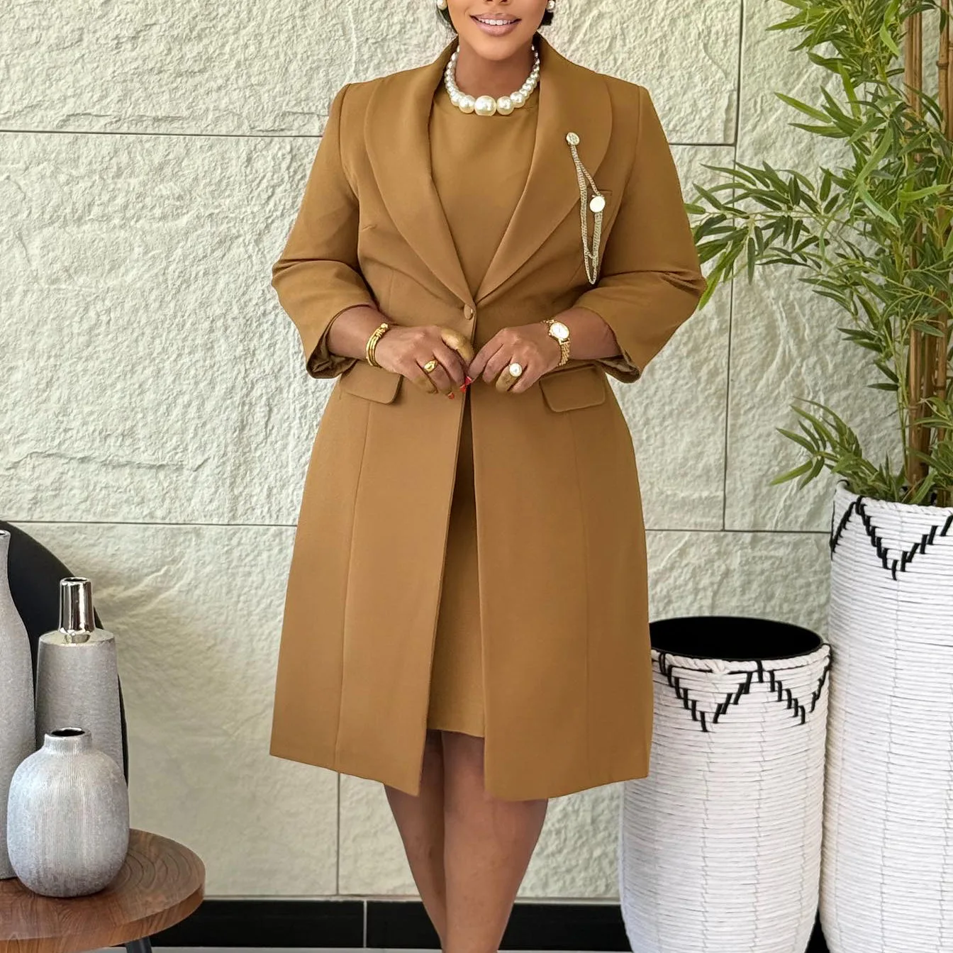 Office Ladies Elegant Two Piec - огляд і ціна Women Formal Wear Dubai