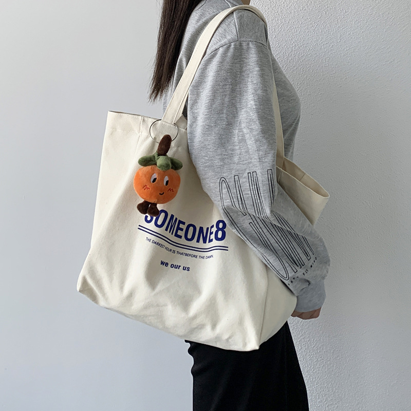Letter ins Canvas Bag Student  - огляд і ціна Structured Handbag Work