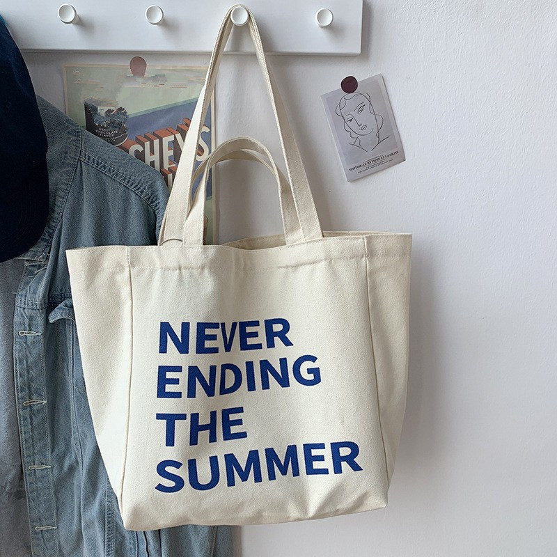 Letter ins Canvas Bag Student  - огляд і ціна Structured Handbag Work