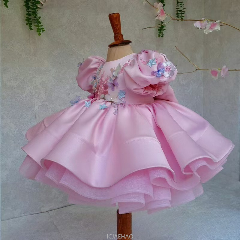 New Kids Satin Dress Bubble Sl - огляд і ціна Women'S Formal Wear For Girls