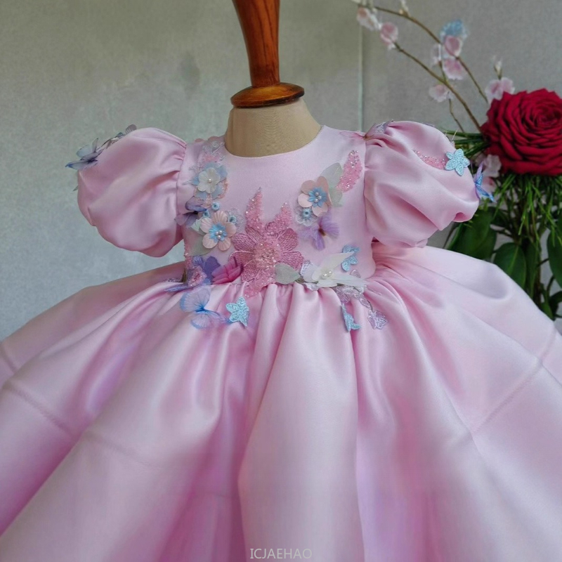 New Kids Satin Dress Bubble Sl - огляд і ціна Women'S Formal Wear For Girls