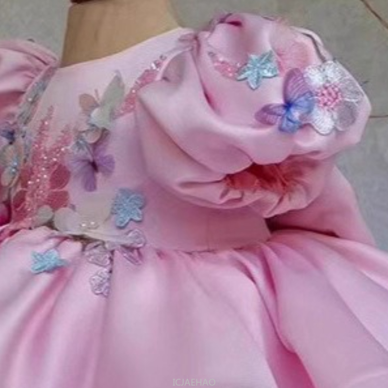 New Kids Satin Dress Bubble Sl - огляд і ціна Women'S Formal Wear For Girls