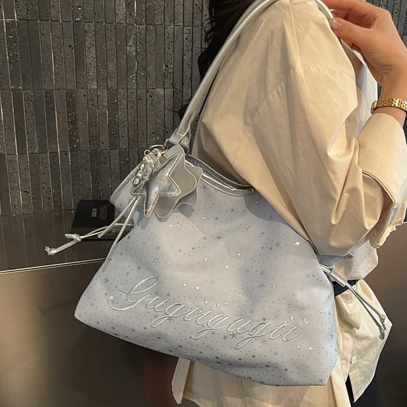 Women Star Pattern Shoulder To - огляд і ціна Structured Handbag Work