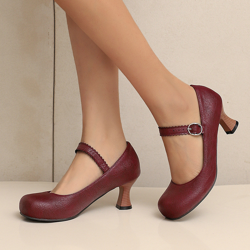 Women Retro Mary Jane Pumps Ro - огляд і ціна Women Formal Wear With Shoes