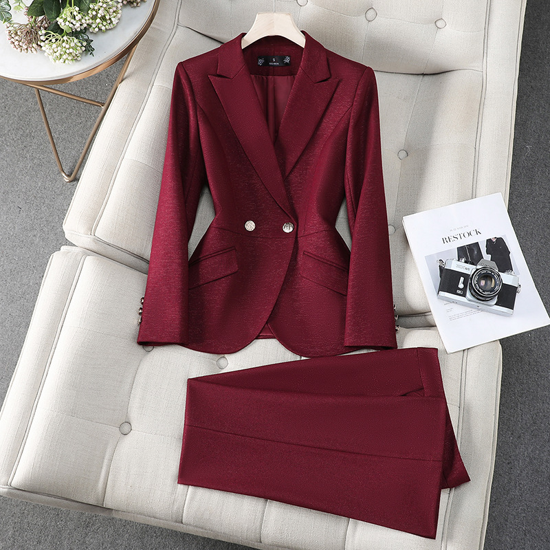 Autumn Winter Ladies Pant Suit - огляд і ціна Formal Winter Wear Women Jacket