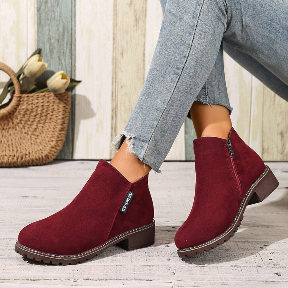 Women Autumn Winter Ankle Boot - огляд і ціна Women Formal Wear With Shoes
