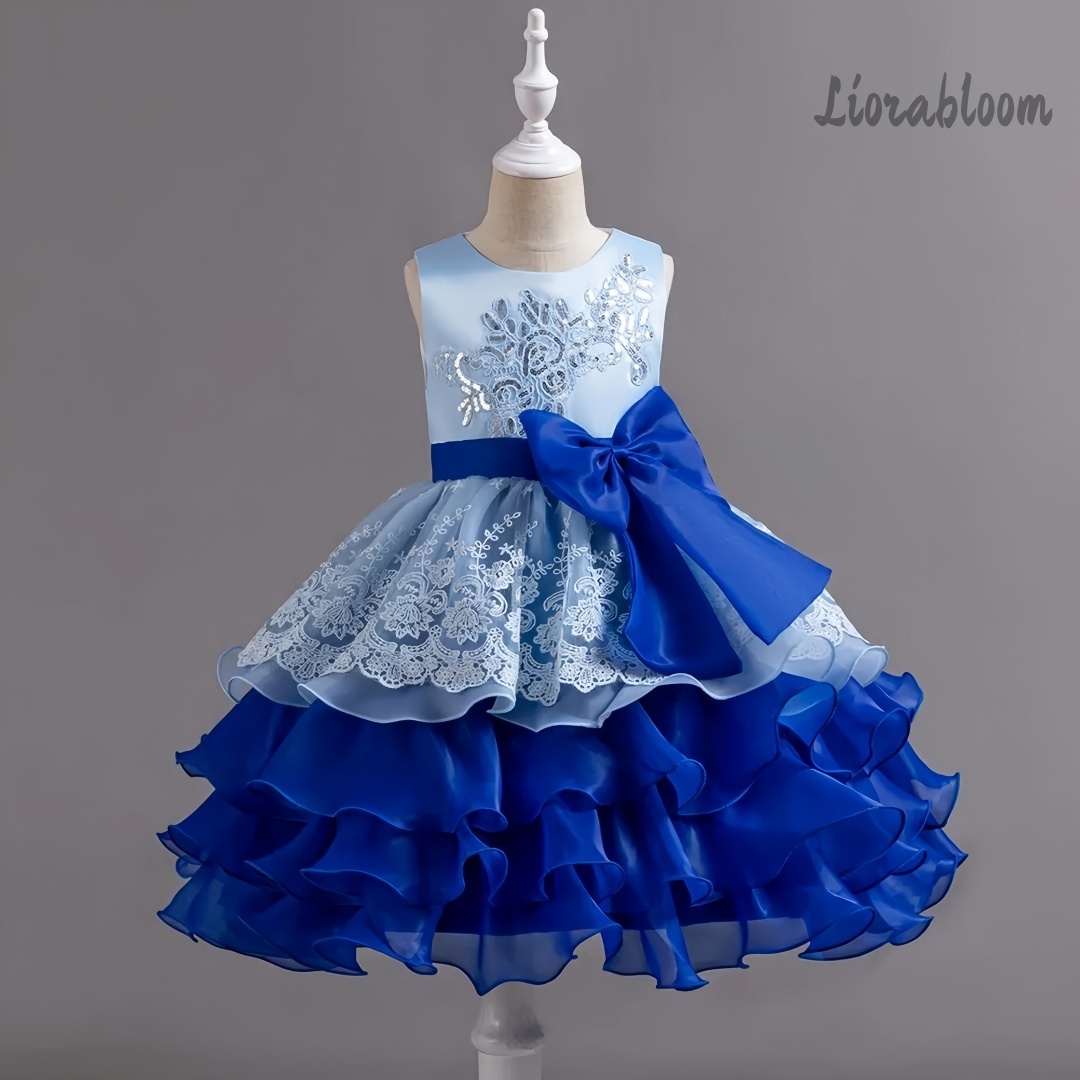 Girls' Dress With Large Bow Sl - огляд і ціна Women'S Formal Wear For Girls