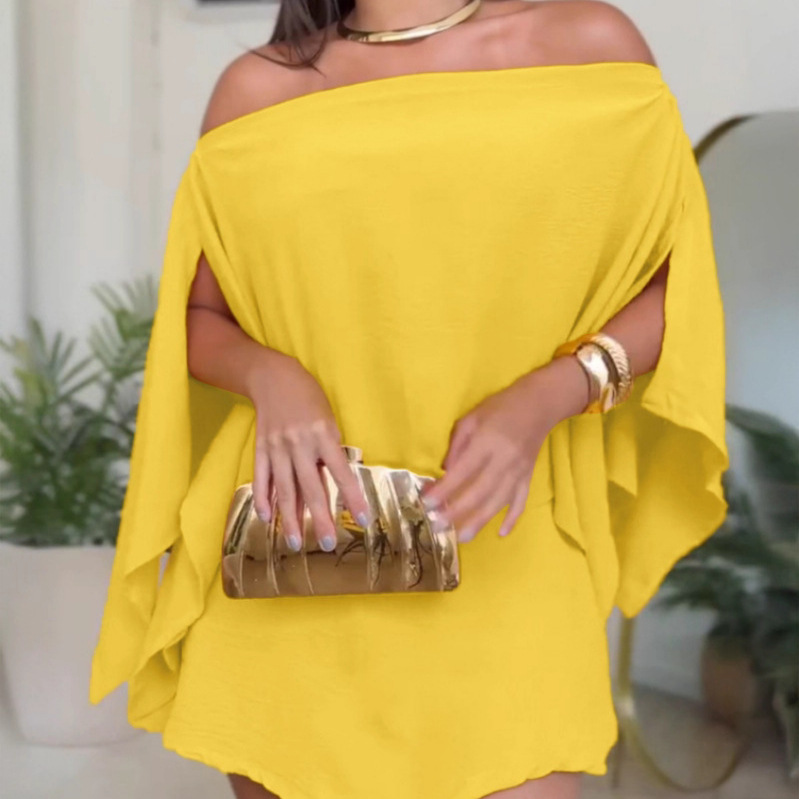 Solid Color Loose Irregular Mu - огляд і ціна Women Formal Wear Types