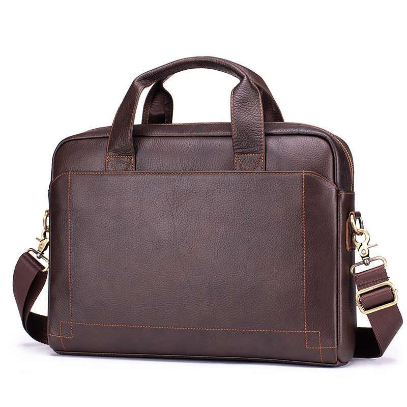 Genuine Leather Men's Business - огляд і ціна Structured Handbag Work