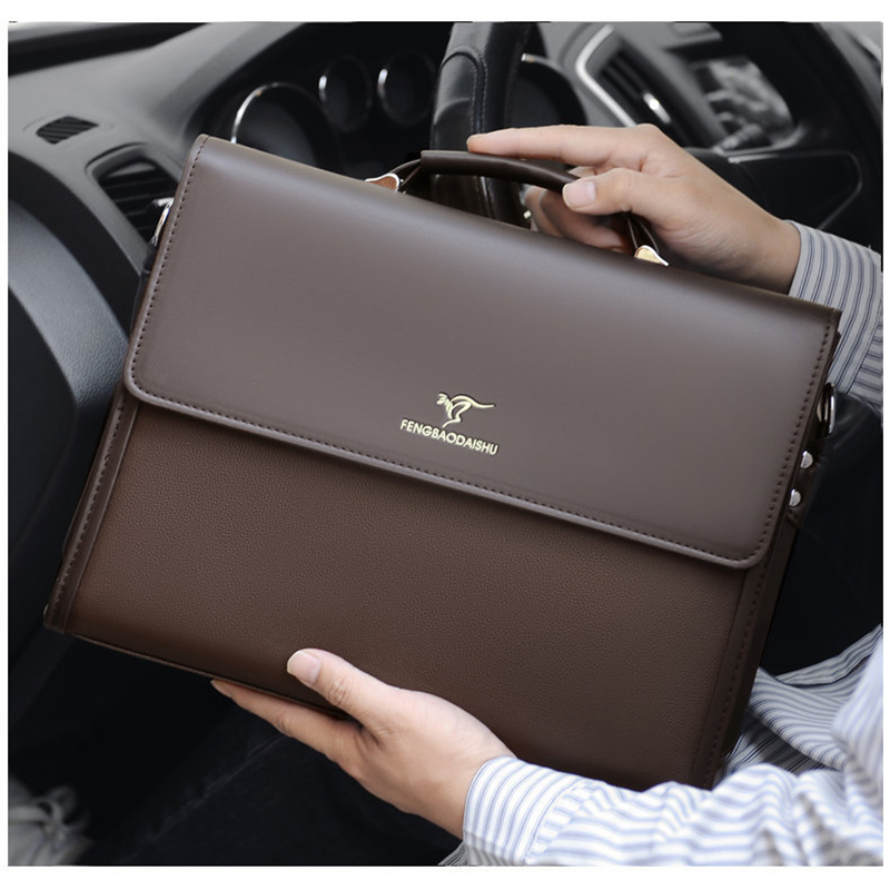 Leather Luxury Briefcases For  - огляд і ціна Structured Handbag Work