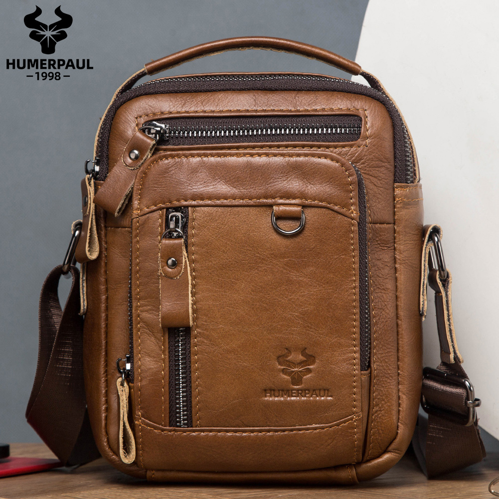 HUMERPAUL 100% Genuine Leather - огляд і ціна Structured Handbag Work
