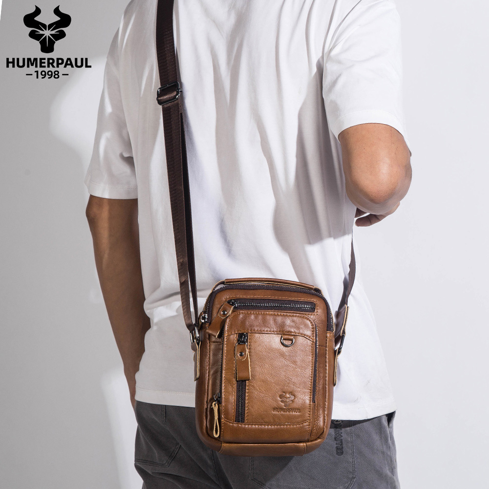HUMERPAUL 100% Genuine Leather - огляд і ціна Structured Handbag Work