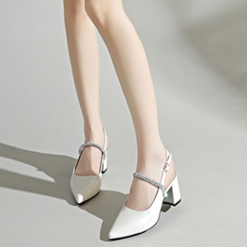 Women's Square Toe Rhinestone  - огляд і ціна Formal Women Daily Wear Shoes