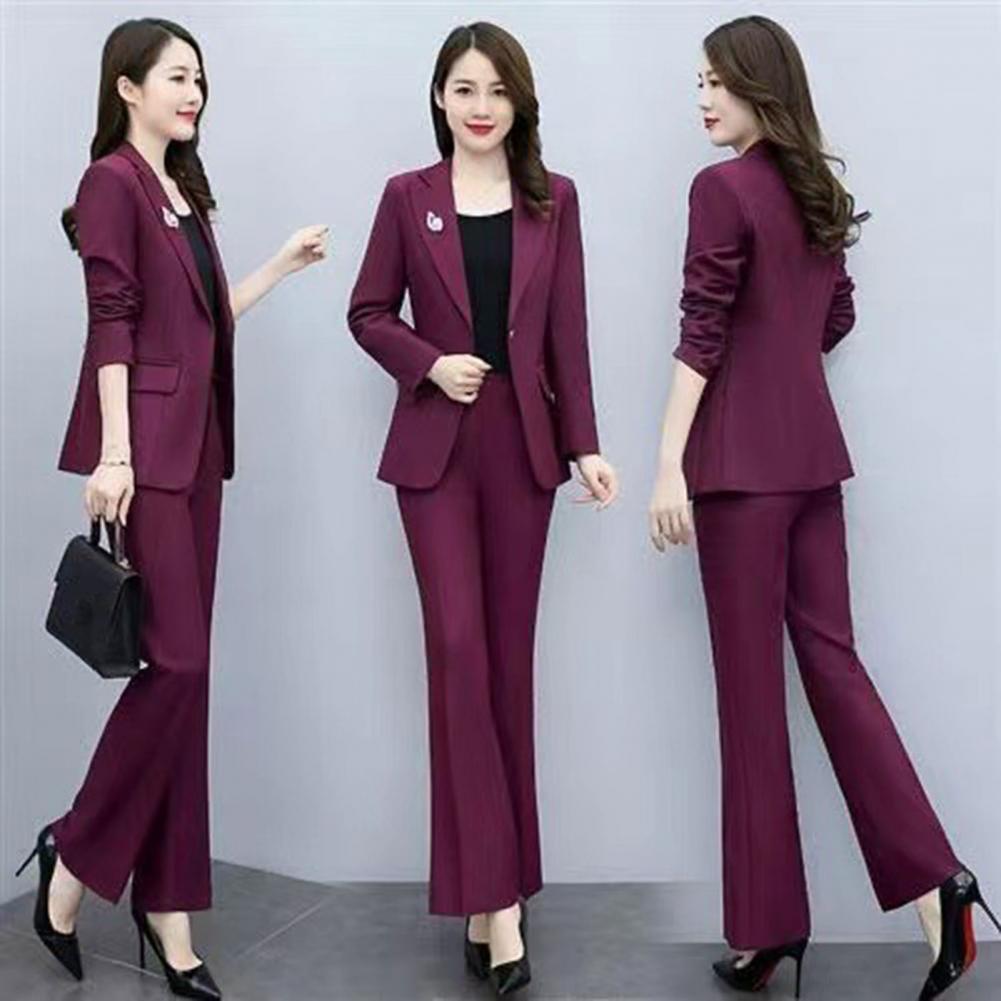 2 Pcs/Set Lady Formal Coat Pan - огляд і ціна Women Formal Wear Office